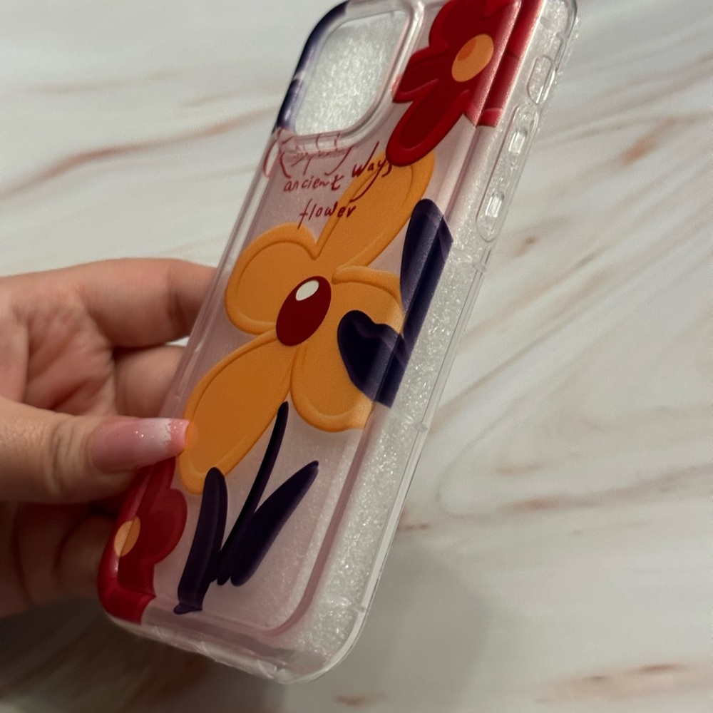 Flower iPhone 12 Case - Picture 3 of 4